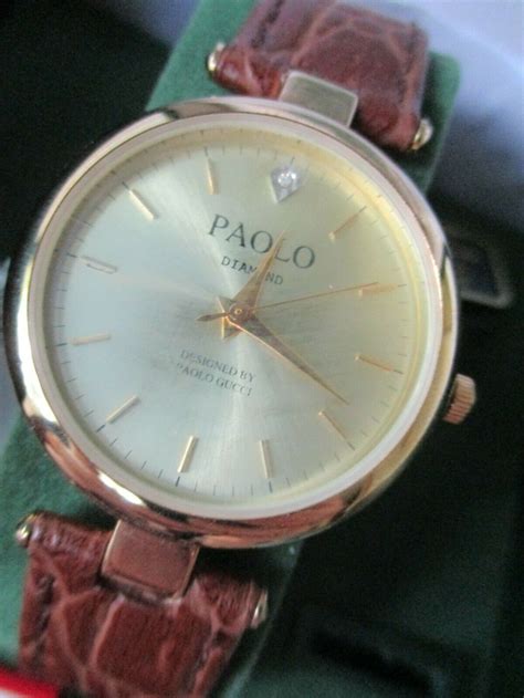 paolo gucci detail gift watch set